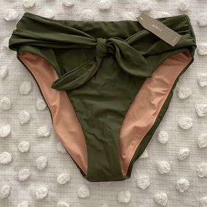 J. Crew Tie High-Waist bikini bottom